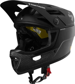 Sweet Protection Arbitrator MIPS Fullface-Helm matte black/natural carbon