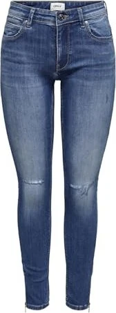ONLY Skinny Mid Kendell Jeans medium blue denim (Damen)