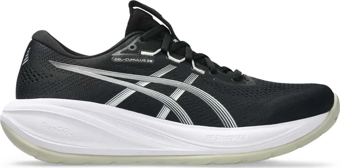 Asics Gel-Cumulus 28 schwarz/weiß (Herren)