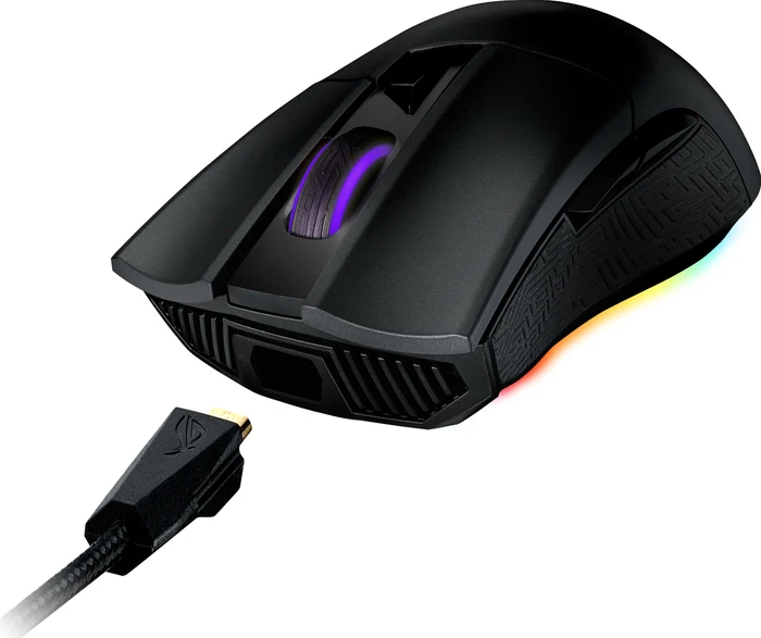 ASUS ROG Gladius II Origin, Gun-metal grey, USB