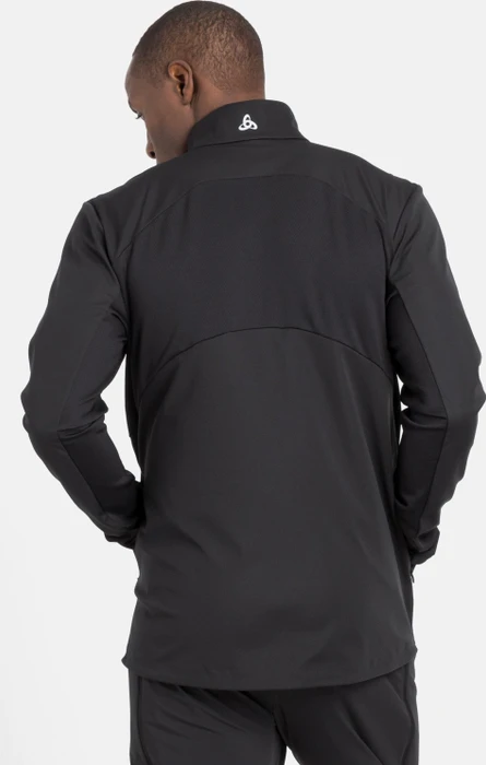 Odlo Markenes Funktionsjacke schwarz (Herren)