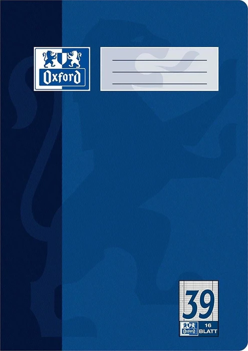 Oxford Schulheft, A4, Lineatur 38, dunkelblau, 16 Blatt (100050319)