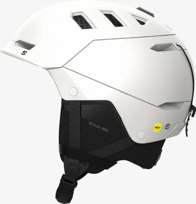 Salomon Husk Pro MIPS Helm weiß