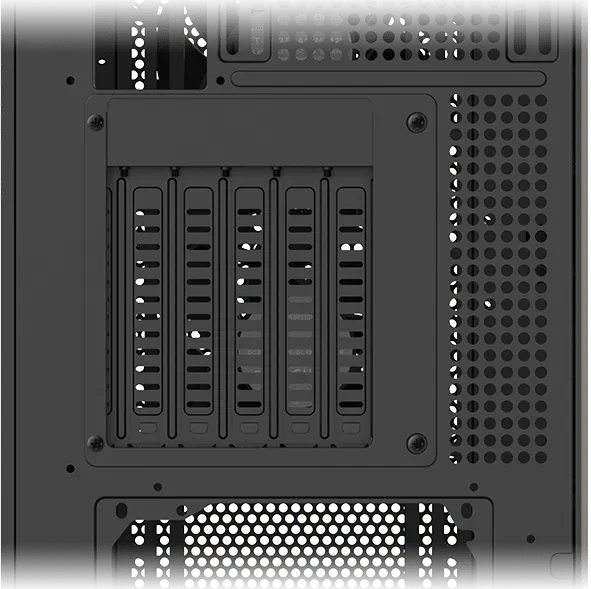 Thermaltake S370 WS Black, schwarz/braun, Glasfenster