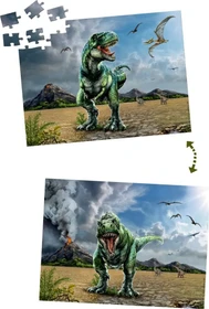 Coppenrath Lentikular-Puzzle - T-Rex World