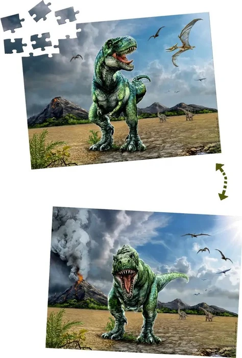 Coppenrath Lentikular-Puzzle - T-Rex World