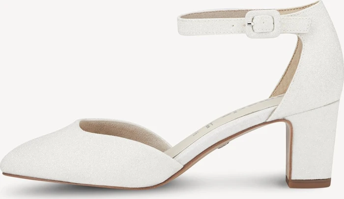 Tamaris Pumps white glam (Damen)