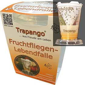 Trapango Fruchtfliegen-Lebendfalle