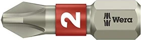 Wera 3851/1 TS Kreuzschlitz Bit 1/4", PH2x25mm, 1 Stück