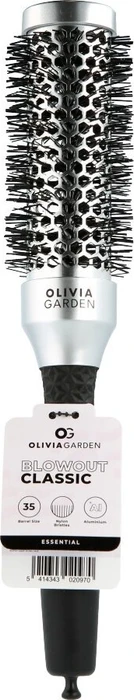 Olivia Garden Essential Blowout Classic Silver 35mm (2097)