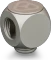 Thermal Grizzly DeltaMate Rotary T-Verteiler G1/4", matt nickel Vorschaubild