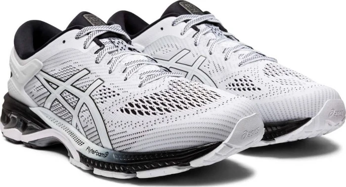 Asics Gel-Kayano 26 weiß/schwarz (Herren)