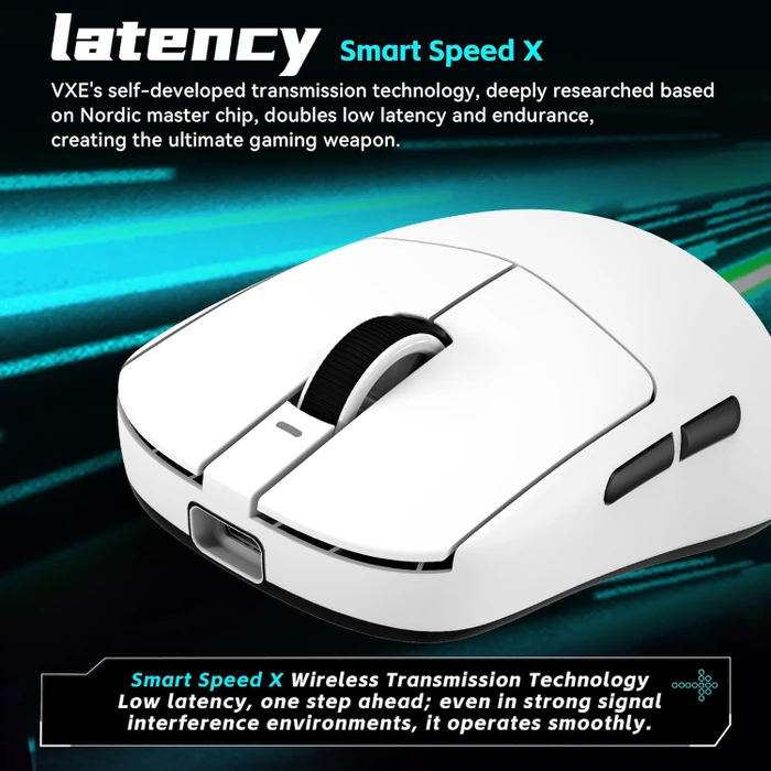 ATK VXE Dragonfly R1 Pro Max Wireless Gaming Maus, schwarz, USB