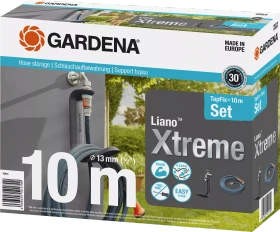 Gardena Textilschlauch Liano Xtreme Schlauchhalter Set 13mm, 10m
