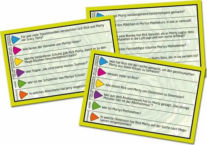 Trivial Pursuit Rick and Morty