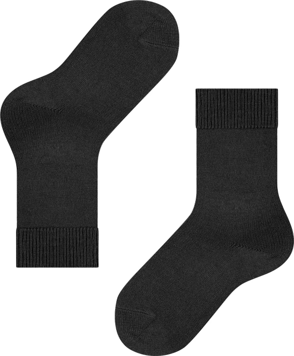 Falke Comfort Wool Socken schwarz (Junior)