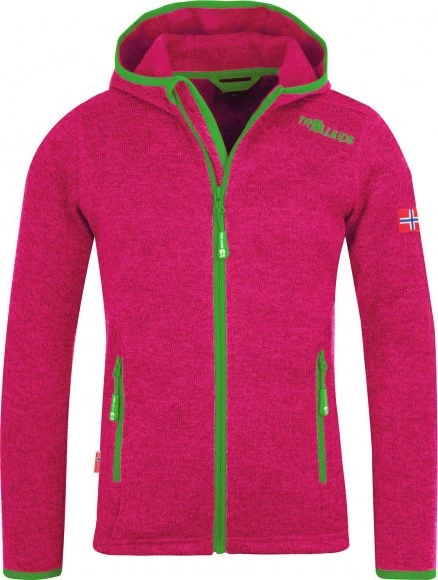 Trollkids Girls Jondalen XT Strickjacke pink (Junior)