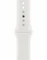 Apple Watch Series 6 (GPS) 40mm Aluminium silber mit Sportarmband weiß Vorschaubild