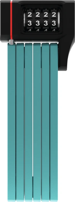 ABUS uGrip Bordo 5700/80 Combo Faltschloss, Zahlenkombination core green