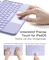 Inateck Ultraleicht Tastatur für iPad Air 6/iPad Air 5/iPad Pro 11", violett, DE Vorschaubild