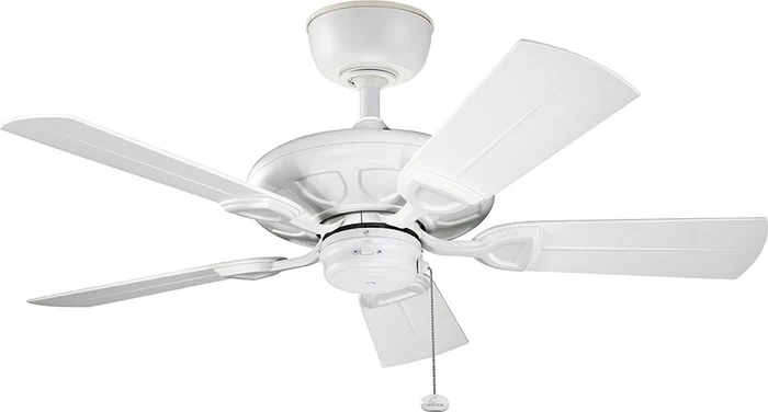 Elstead Lighting Kevlar 107cm Deckenventilator matte white