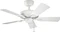Elstead Lighting Kevlar Deckenventilator matte white Vorschaubild