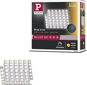 Paulmann MaxLED 500 Strip LED-Streifen warmweiß beschichtet 2.5m