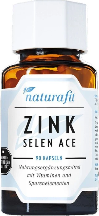 naturafit Zink Selen ACE Kapseln, 90 Stück