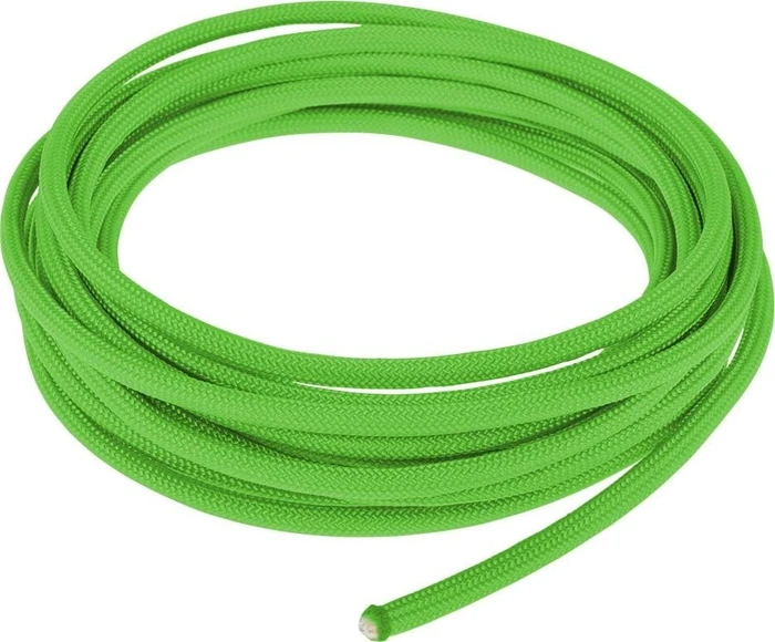Alphacool AlphaCord Sleeve 4mm Gewebeschlauch für Rundkabel, Gewebeschlauch, 3.3m, Neon Green