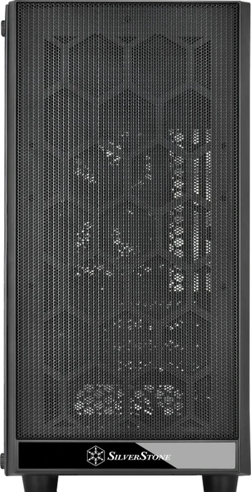 SilverStone Precision PS15, schwarz, Lüfter LED RGB, Glasfenster