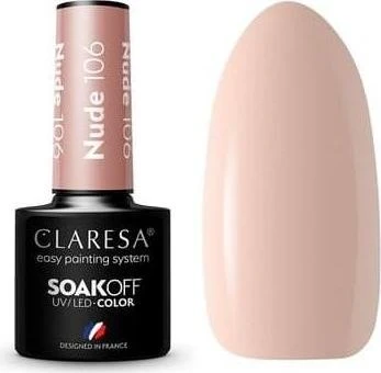 Claresa UV-Nagellack Nude 106, 5ml