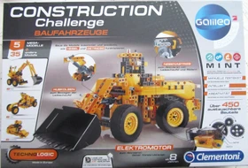 Clementoni Galileo Construction Challenge Baufahrzeuge