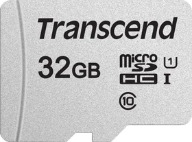 Transcend 300S R100/W20 32GB, UHS-I U1, Class 10