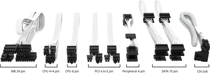 Cooler Master V-Series V850 SFX Gold White Edition 850W, ATX 3.1