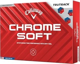 Callaway Chrome Soft TruTrack Golfbälle, 12 Stück