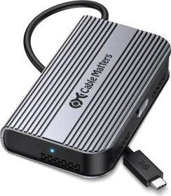Cable Matters Foldable NVMe SSD Enclosure, M.2, USB4 (201379)