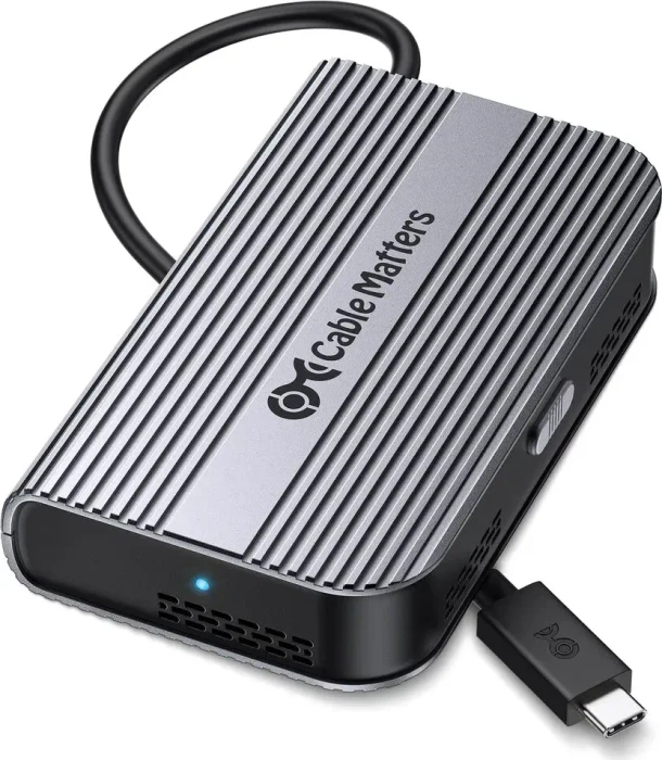 Cable Matters Foldable NVMe SSD Enclosure, M.2, USB4
