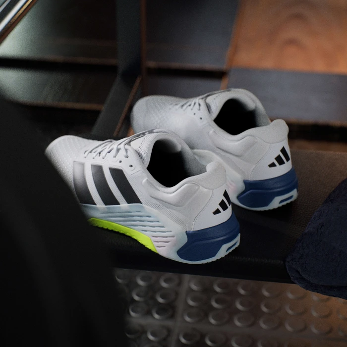adidas Dropset 4 cloud white/core black/dusky petrol
