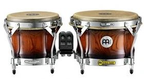 Meinl Woodcraft Series Wood Bongos Antique Mahagony Burst