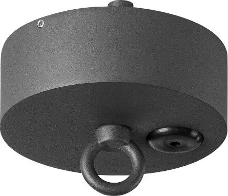 SLV Horn 1 rund GU10 Einbauleuchte schwarz matt
