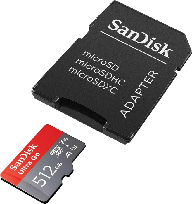 SanDisk Ultra Go R150 512GB Kit, UHS-I U1, A1, Class 10