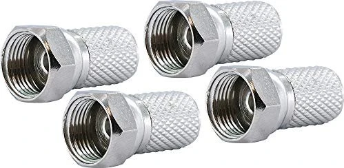 Schwaiger F-Aufdrehstecker, 8mm