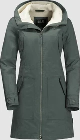 Jack Wolfskin Rocky Point Funktionsmantel greenish grey (Damen)