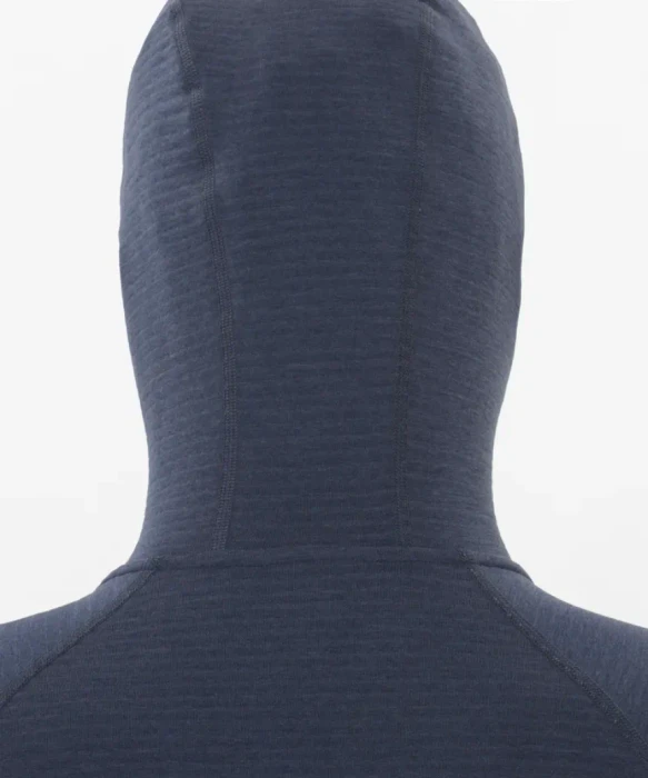 Salomon Essential Lightwarm Hooded Jacke blue nights (Herren)