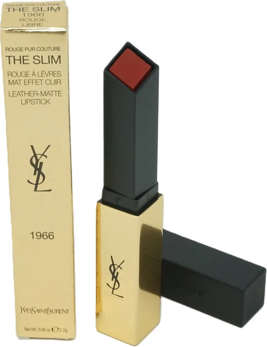 Yves Saint Laurent Rouge Pur Couture The Slim Lippenstift 1966 rouge libre, 2.1g