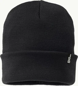 Jack Wolfskin Rib Beanie schwarz