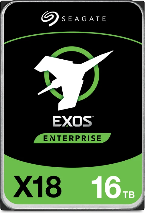 Seagate Exos X X18 16TB, 24/7, 512e/4Kn / 3.5" / SATA 6Gb/s