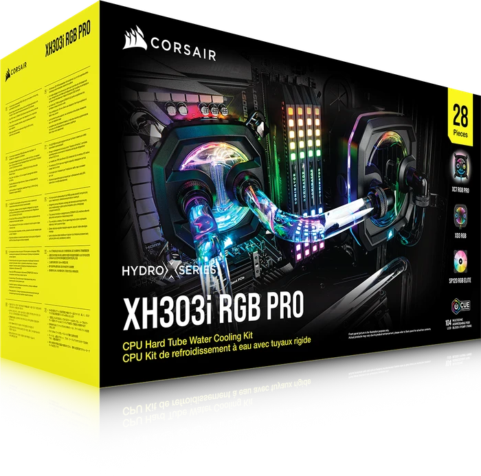 Corsair Hydro X Series iCUE XH303i RGB PRO Custom Cooling Kit, schwarz