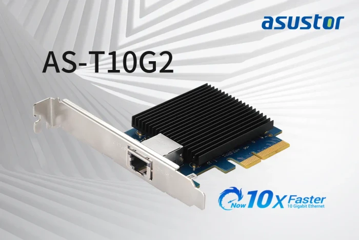 Asustor LAN-Adapter AS-T10G2, RJ-45, PCIe 3.0 x4