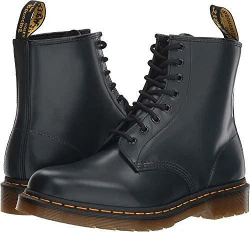 Dr. Martens 1460 Smooth Leather Lace Up Boots navy